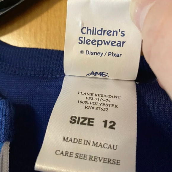 Disney Toy Story And Beyond Buzz Lightyear Pajamas Kids Size 12 Deadstock AME - Picture 4 of 10